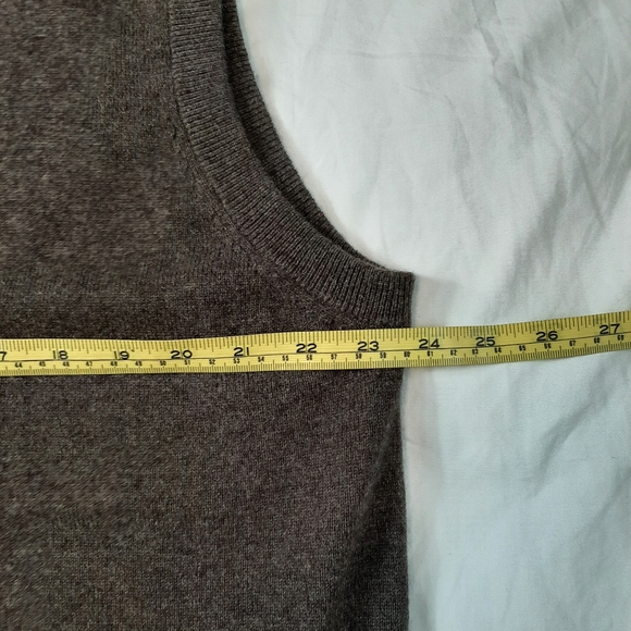 State Cashmere Men's Sweater Vest. 100% Cashmere, Brown. Pre-owned, Size XXL - Picture 12 of 16